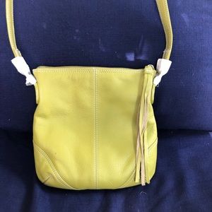 ILI, New York and Toronto leather cross body